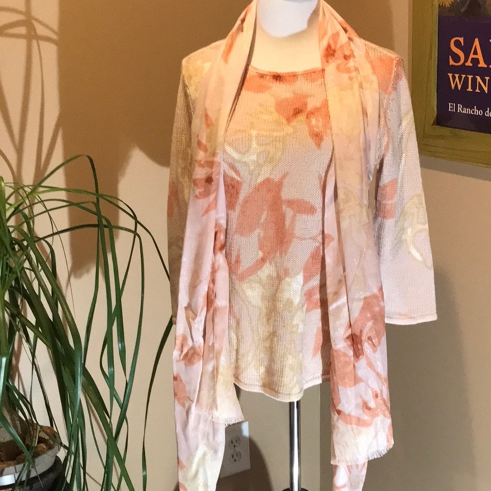 SWEATER & MATCHING SCARF